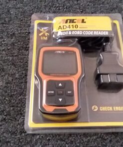 ANCEL AD410 Enhanced OBD II Vehicle Code Reader Automotive OBD2 Scanner Auto Check Engine Light Scan Tool (Black/Yellow) 51 A1gkO6ia14L