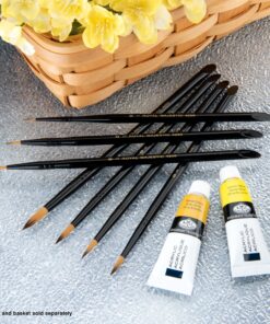 Majestic Royal and Langnickel Short Handle Paint Brush Set, Round, 7-Piece 10 A1gth1LJ01L