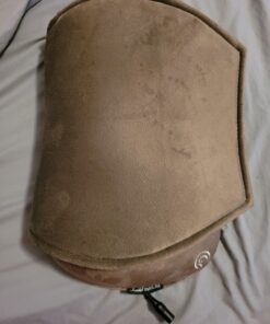 Snailax Shiatsu Massage Pillow with Heat -Deep Kneading Neck Shoulder Lumbar Calf Leg Foot Back Massager, Plush Cozy Design, Gifts for Men Woman 15.7" x 9.6" x 3.9" 34 A1hn6EImp3L