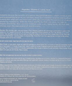 HydroPeptide Polish & Plump Face Peel Radiant Two-Step System, Boosts Firmness and Plumpness, 1 Set 6 A1iEDm0cKoL