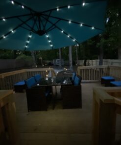 Ashman Shepherd's Hooks 35 Inch (12 Pack), Black, Made of Premium Metal for Hanging Solar Lights, Bird Feeders, Mason Jars, Christmas Lights, Lanterns, Garden Stakes and Wedding Décor. 12 Pack 55 A1iTqE6xBIL