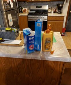 Ziploc Gallon Food Storage Freezer Bags, New Stay Open Design with Stand-Up Bottom, Easy to Fill, 28 Count Clear 40 A1iTrnDlrqL