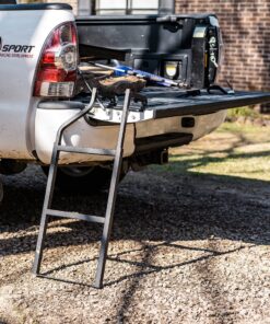 Traxion 5-100 Tailgate Ladder , Black 14.2" x 44" 43 A1iVDv7WRrS