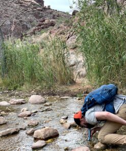 LifeStraw Personal Water Filter for Hiking, Camping, Travel, and Emergency Preparedness Blue 1 Pack 37 A1jC9JIc1AL