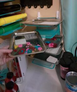 Rolodex 22141 Mesh Stacking Sorter Five Sections Metal 8 1/4 x 14 3/8 x 7 7/8 Black 28 A1jIXujoYkL