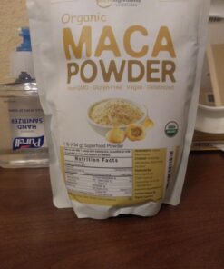 Organic Maca Root Powder, 2 Pound, Gelatinized for Better Absorption, Rich in Antioxidants, Help Energy, Stamina, Endurance, Strength and Immune System, No GMOs, Vegan Friendly and Peru Origin 2 Pound (Pack of 1) 15 A1k9ZK1UspL