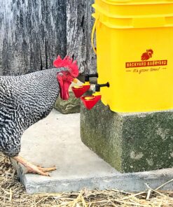 Alternative view of 6 Pack NO PECK Automatic Poultry Watering Drinker Cups Float Style Gravity Feed Waterers Chicks Chicken Duck Quail (Hardware Included) Chooks Bebederos para Gallinas