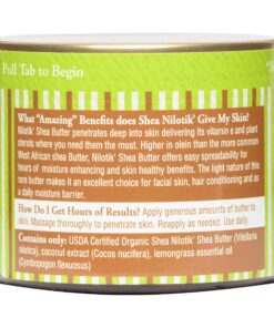Shea Terra Organics 100% Organic Cold-Pressed Virgin Shea Butter – Coconut Lemongrass | Natural Anti-Aging Daily Skin, Nails & Hair Cream to Soften Dry Skin, Reduce Wrinkles & Stretch Marks – 6 oz 10 A1kTSdG8Q3L