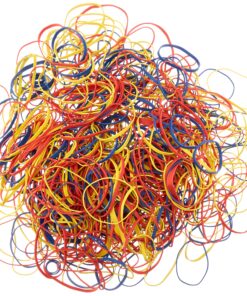 Amazon Basics Assorted Size and Color Rubber Bands, 0.5 lb. 0.5 Pound Pack 19 A1kxnaxvhdL