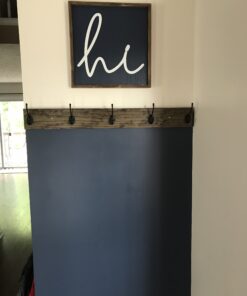 IBosins 10 Pack Heavy Duty Dual Coat Hooks Wall Mounted with 40 Screws Retro Double Hooks Utility Black No Rust Hooks for Coat, Scarf, Bag, Towel, Key, Cap, Cup, Hat (Black) 27 A1l3b8zCdGL