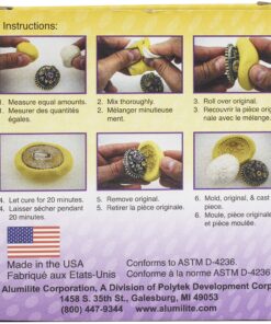 Alumilite 10570 Amazing Mold Putty Kit, 0.66-Pound White 19 A1l6y4s942L