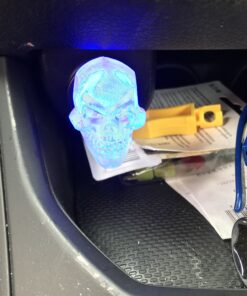 Custom Accessories 16500 Skull Dash Glow Light , White 23 A1lJOWNXA0L