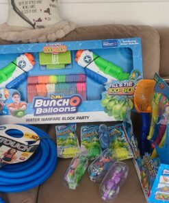 Bunch O Balloons Pink (3 Bunches) by ZURU, 100+ Rapid-Filling Self-Sealing Pink Colored Instant Water Balloons for Outdoor Family, Friends, Children Summer Fun (3 Bunches, 100 Balloons) 20 A1lt0bsKJL