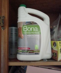 Bona Multi-Surface Floor Cleaner Refill - 128 fl oz - Unscented - Refill for Bona Spray Mops and Spray Bottles - Residue-Free Floor Cleaning Solution for Stone, Tile, Laminate, and Vinyl Floors Unscented Multi-Surface 128 fl oz (Pack of 1) 49 A1lufAbVVoL