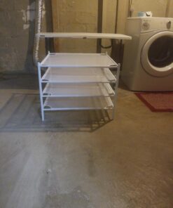 STORAGE MANIAC Sweater Drying Rack, Mesh Clothes Drying Rack, Stackable Laundry Drying Rack, Lay Flat Dryer for Delicates, Portable Dry Rack for Indoor or Outdoor, White, 2-Pack 27 A1miamA5uL