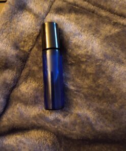 Vivaplex, 6, Cobalt Blue, 10 ml Glass Roll-on Bottles with Stainless Steel Roller Balls - .5 ml Dropper Included 47 A1mupCCIXbL