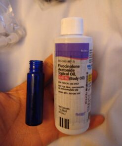 Vivaplex, 6, Cobalt Blue, 10 ml Glass Roll-on Bottles with Stainless Steel Roller Balls - .5 ml Dropper Included 48 A1n0M56oPVL