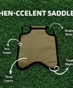 Hen Saver Hen Apron/Saddle, Single Strap, X-Large, Khaki 14 A1nIRS bdFL
