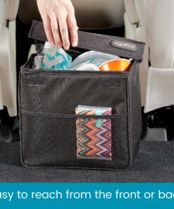 High Road TrashStand Car Trash Can with Weighted Bottom, Lid and Removable Leakproof Lining for the Front Seat, Back Seat or Trunk 10 A1nK7hGRROL