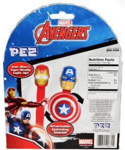 Pez Marvel Avengers Captain America Iron Man Twin Pack 6 A1o4ffS2zWL