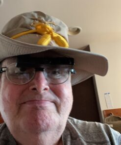 LETHMIK Summer Fishing Boonie Sun Hat Cap Outdoor Safari Hunting Camping Hat with Chin Cord Beige (Waterproof) Model 0023 One Size 32 A1o5XDOCXgL