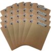 Trade Quest Letter Size Clipboard Low Profile Clip Hardboard (Pack of 24) 36 A1oEnpXIN7L