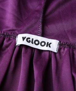VGLOOK Unisex Adults Hooded Cloak Velvet Cape for Halloween Cosplay Costumes Large Purple 21 A1oOhnPo8L