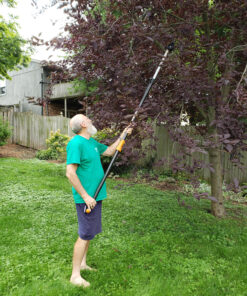 Fiskars 7.9'-12' Extendable Tree Pruning Stik Pruner - Rotating Sharp Precision-Ground Steel Blade for Cutting up to 1.25" Diameter Pruning Stick Extenable 7.9'-12' 53 A1opCIFvvwL