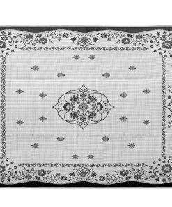 Camco 42853 Oriental Awning Leisure Mat-Charcoal 9' X 12' 9' x 12' Charcoal Oriental 9 A1osCZCiluL