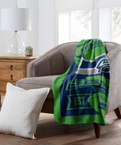 Northwest NFL Unisex-Adult Fleece Throw Blanket Seattle Seahawks 50" x 60" Marque 11 A1p3E7YBioL