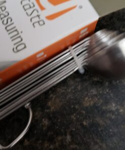 Measuring Spoons: U-Taste 18/8 Stainless Steel Spoons Set of 9 Piece: 1/16 tsp, 1/8 tsp, 1/4 tsp, 1/3 tsp, 1/2 tsp, 3/4 tsp, 1 tsp, 1/2 tbsp & 1 tbsp Dry and Liquid Ingredients XS-9 pcs 44 A1pTD oqlCL