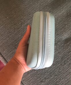 Aroma Outfitters Essential Oil Carrying Case. Premium Storage Protection & Organizer for Roller Bottles. Carry Case Protects up to 10 Roller Balls and Sample Drams - Perfect for Travel (Blue) 10 Bottle Blue 38 A1phr09SYL