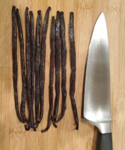 Slofoodgroup - Madagascar Vanilla Beans - Extract Grade B Vanilla Pods - 10 Count - Extraction Grade Bourbon Vanilla Planifolia - For Cooking, Baking, and Vanilla Extract 10 Count (Pack of 1) 42 A1pm25LbgmL