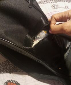 Faswin 41 Inches Guitar Bag Dual Adjustable Shoulder Strap Acoustic Guitar Gig Bag, Guitar Case Waterproof Oxford Cloth 0.3 Inch Thicken Sponge Pad, Black 55 A1pwcDq8gAL