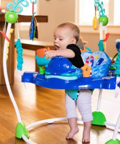 Baby Einstein Neptune's Ocean Discovery Activity Jumper, Ages 6 months +, Max weight 25 lbs., Unisex 31 A1pz1stFSL