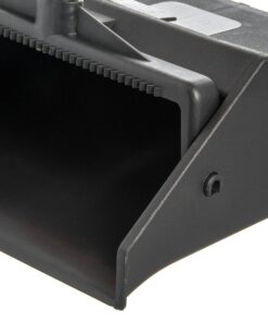SPARTA Plastic Dust Pan, Upright Pan With 2 Piece Handle For Cleaning, 11 X 12 X 3.5 Inches, Black 36 Inches 1 10 A1qSAVm Y9L