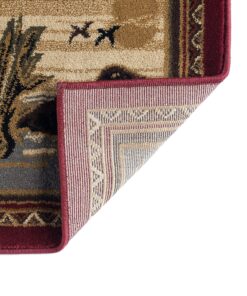 Universal Rugs Black Bear Area Rug, 5'3'' x 7'3'', Brown 5 ft 3 in x 7 ft 3 in 17 A1qeWSURvHL