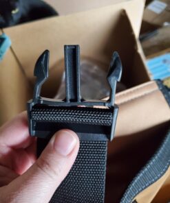 Dickies 5-Pocket Single Side Tool Belt Pouch/Work Apron for Carpenters and Builders, Durable Canvas Construction, Adjustable Belt for Custom Fit, Grey/Tan Tan 30 A1qhtA1GcmL