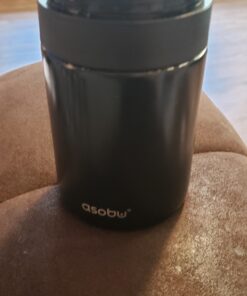 Asobu Frosty Beer Holder 2 Go Vacuum Insulated Double Walled Stainless Steel Beer Can and Bottle Cooler with Beer Opener Eco Friendly and Bpa Free (black) Black 32 A1s01QR1FhL
