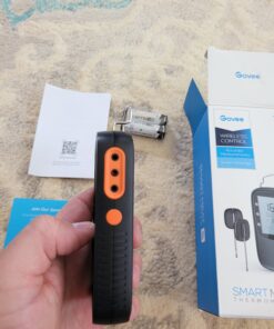 Govee Bluetooth Meat Thermometer, Wireless Meat Thermometer for Smoker Oven, Digital Grill Thermometer with 2 Probes, Timer Mode, Smart LCD Backlight BBQ Thermometer for Cooking Turkey Fish Beef 2 x Probes 74 A1sP7jFeszL