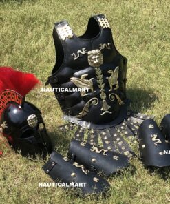 NauticalMart Medieval Leather Muscle Armor Cuirass Set 5 A1sggFqHFLL