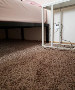 Anker Extension Cord,Mini Power Strip with USB Ports ,2 Outlets and 2 USB-A Ports, Flat Plug, 5 ft Extension Cord, Safety System for Travel, Desk, and Home Office, TUV Listed White-Round Extension Cord 45 A1t wILOHL