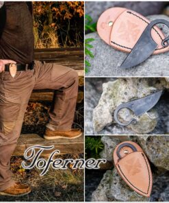 Toferner Original Gift, Beautiful product - Celtic Pocket Knife On a belt, Hand Forged Knife.Hardened Blade, Vintage, Art Collection, Antiquity, Great.Beautiful Product.. 18 A1t7eD0WfYL