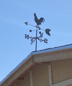 SWEN Products Rooster Chicken Weathervane (Roof Mount Included) Roof Mount 29 A1tE86tkEqL
