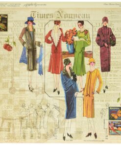 Graphic 45 4501000 Deluxe Collector's Edition Pack, 12 by 12-Inch, Times Nouveau 11 A1tNksGmLrL