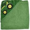 John Deere Boys' Hooded Towel Green One Size