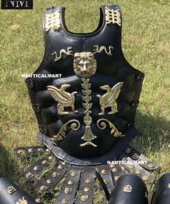 NauticalMart Medieval Leather Muscle Armor Cuirass Set 6 A1tloT1gLrL
