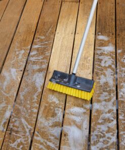 Alternative view of Unger Professional HydroPower 10” Bi-Level Scrub Brush – Compatible with Waterflow Poles, Garage, Driveway, Deck, Concrete Scrub Bi-Level Brush Scrub Brush Head