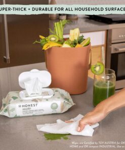Alternative view of The Honest Company Clean Conscious Wipes | 99% Water, Compostable, Plant-Based, Baby Wipes | Hypoallergenic, EWG Verified | Pattern Play, 720 Count 72 Count (Pack of 10)