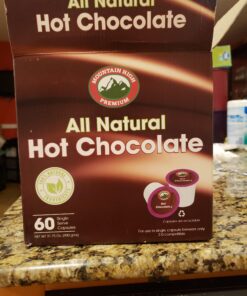 Mountain High All Natural Hot Chocolate - 2.0 Compatible Single Serve Cups (Milk Chocolate, 60) Milk Chocolate 60 Count (Pack of 1) 34 A1v jX70bxL